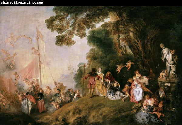 Jean-Antoine Watteau Pilgrimage to Cythera (mk08)