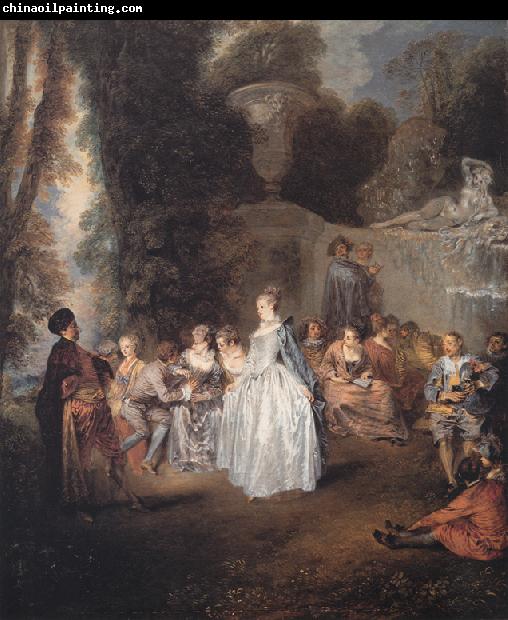 Jean-Antoine Watteau Fetes Venetiennes (mk08)