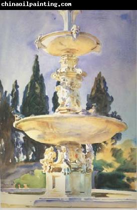 John Singer Sargent In a Medici Villa (mk18)