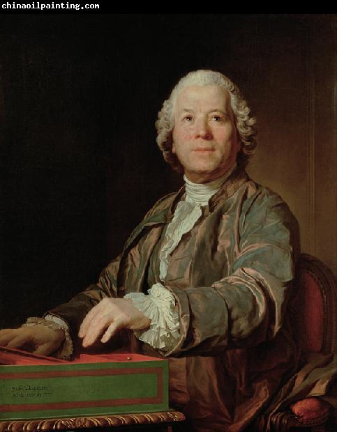 Joseph-Siffred  Duplessis Portrait of Christoph Willibald Gluck (mk08)