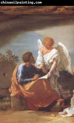 Nicolas Poussin detail  Landscape with Saint Matthew and the Angel (mk10)