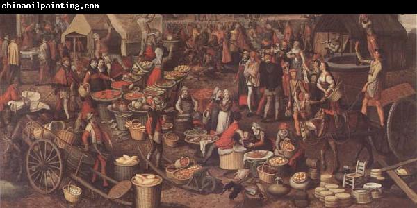 Pieter Aertsen Market Scene(Ecce Homo fragment) (mk14)