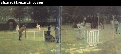 Sir John Lavery The Tennis Party (nn02)