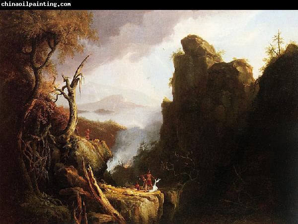 Thomas Cole Indian Sacrifice (mk13)