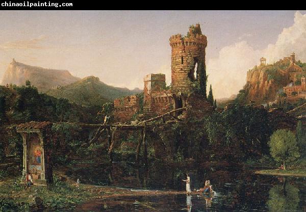 Thomas Cole Landscape Composition:Italian Scenery (mk13)