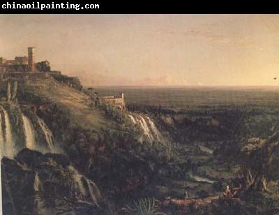 Thomas Cole The Cascatelli,Tivoli,Kooking Towards Rome (mk13)