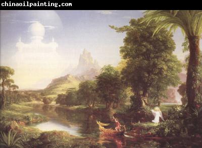 Thomas Cole The Voyage of Life,Youth (mk19)