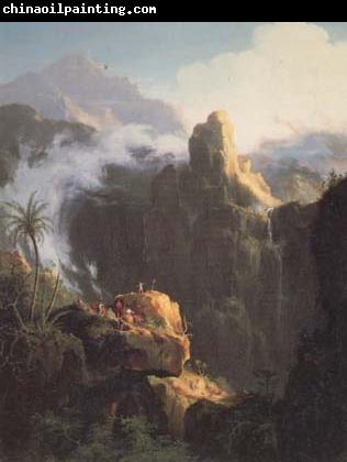 Thomas Cole Landscape Composition Saint John in the Wilderness (mk13)