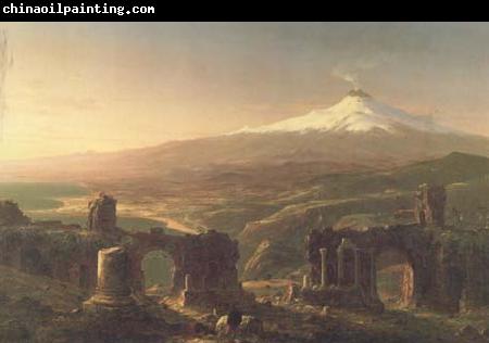 Thomas Cole Mount Etna from Taormina (mk13)