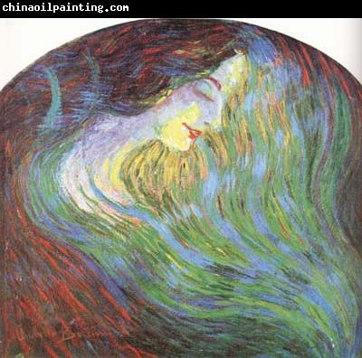 Umberto Boccioni Study of a Female Face (mk19)