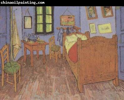 Vincent Van Gogh The Artist's Bedroom at Arles (mk12)