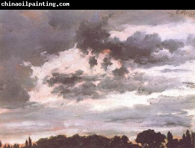 Adolph von Menzel Study of Clouds (nn02)