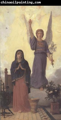 Adolphe William Bouguereau The Annunciation (mk26)