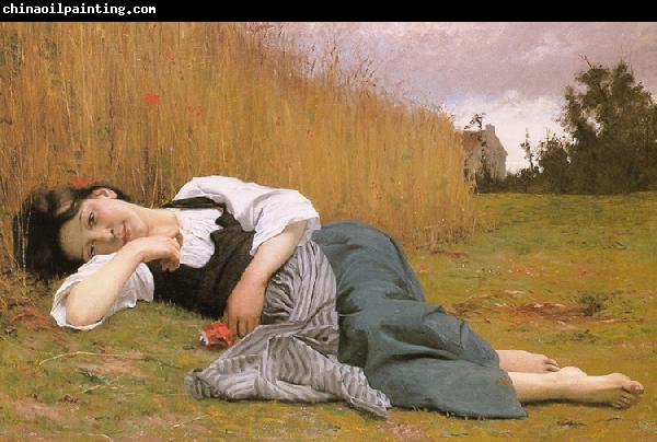 Adolphe William Bouguereau The Shell (mk26)