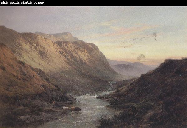 Alfred de breanski The shiel Valley (mk37)