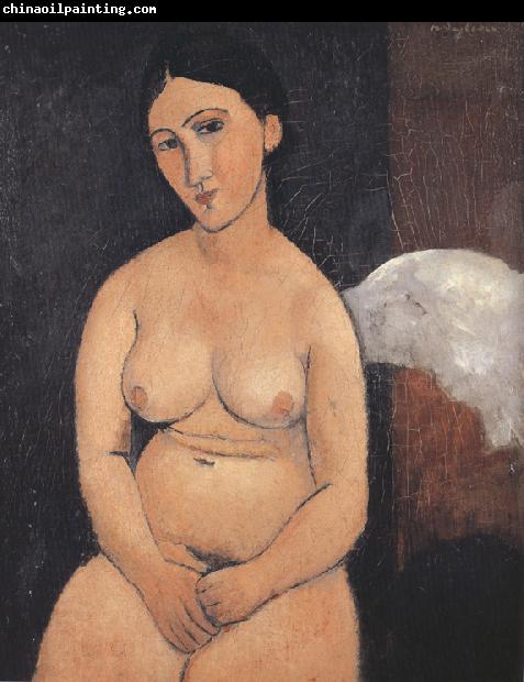 Amedeo Modigliani Seated Nude (mk39)