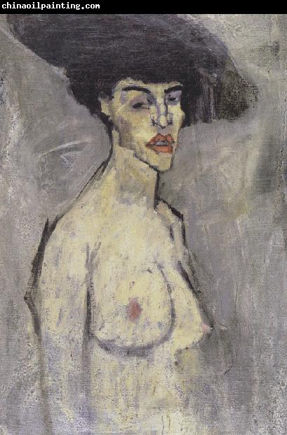 Amedeo Modigliani Nude with a Hat (mk39