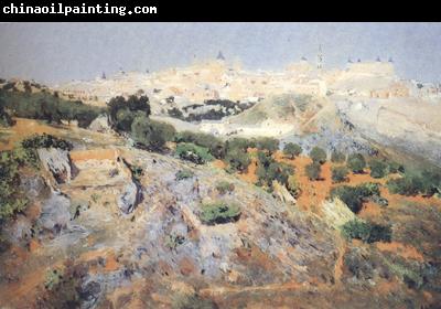 Aurelio de Beruete View of Toledo from the Olive Groves (nn02)