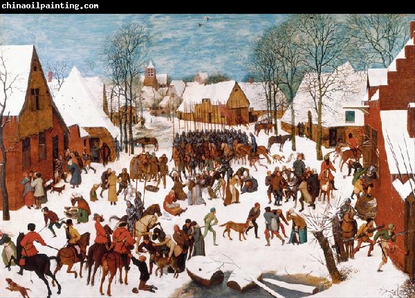 BRUEGEL, Pieter the Elder The Massacre of the Innocents (mk25)