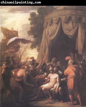 Benjamin West The Death of Epaminondas (mk25)