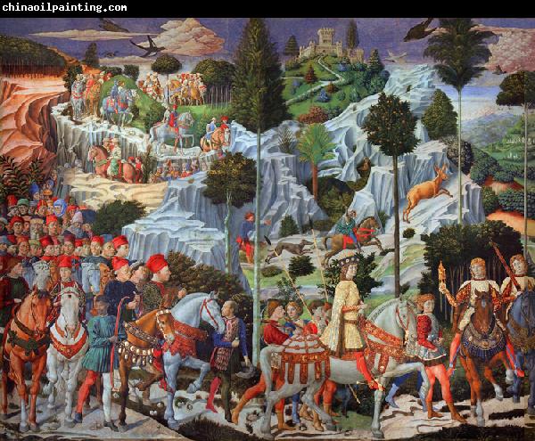 Benozzo Gozzoli The Journey of the Magi (nn03)