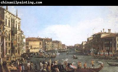 Canaletto A Regatta on the Grand Canal (mk25)