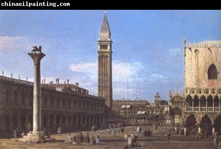 Canaletto Venice The Piazzetta towards the Torre del'Orologio (mk25)