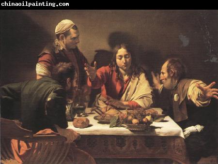 Caravaggio Supper at Emmans (mk33)