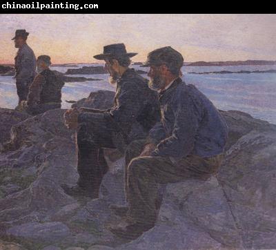 Carl Wilhelmson On the Rocks at Fiskebackskil (nn02