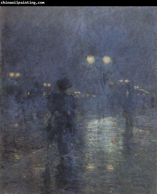 Childe Hassam Fifth Avenue Nocturne (mk43)