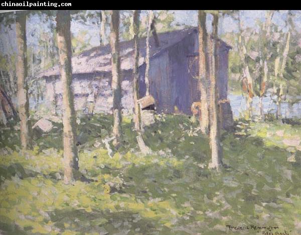 Childe Hassam Pete's Shanty (mk43)