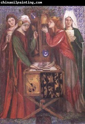 Dante Gabriel Rossetti The Blue Closet (mk28)