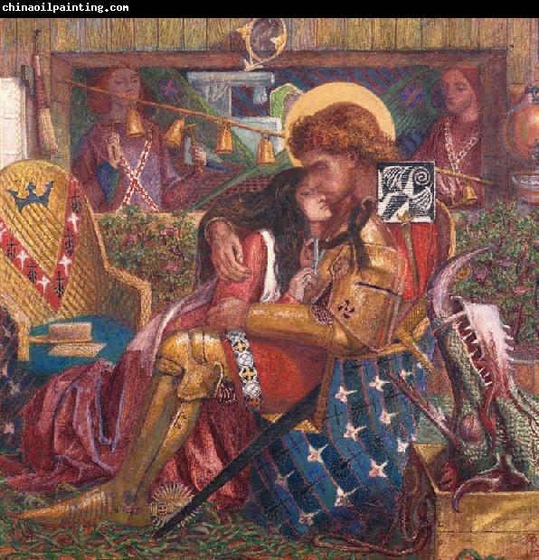 Dante Gabriel Rossetti The Weding of St George and the Princess Sabra (mk28)