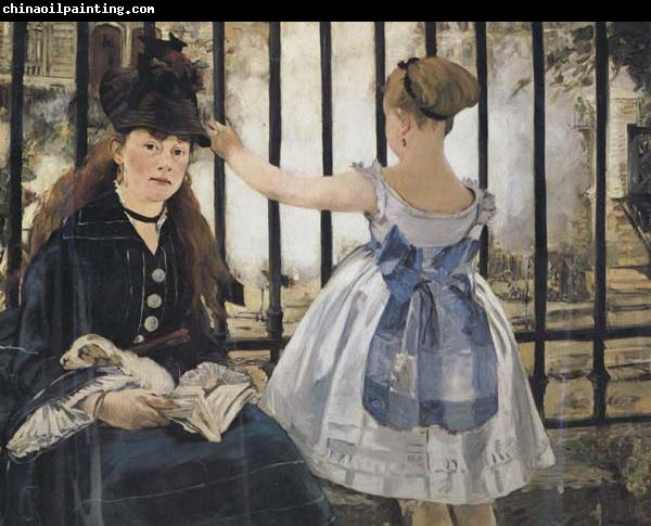 Edouard Manet Le Chemin de Fer,Gare Saint-Lazare (mk40)