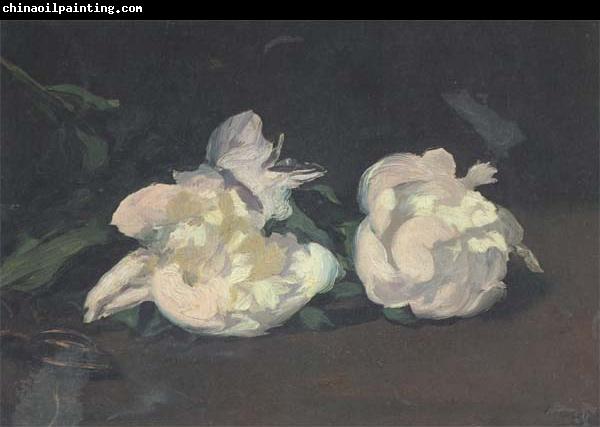 Edouard Manet Branch of White Peonies and Shears (mk40)