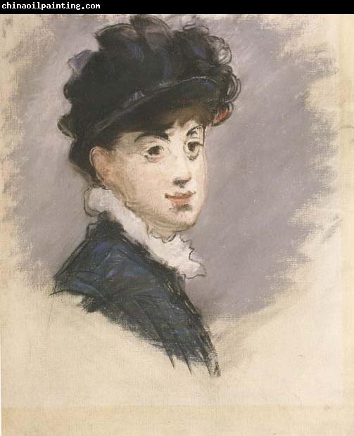 Edouard Manet La femme au chapeau noir (mk40)