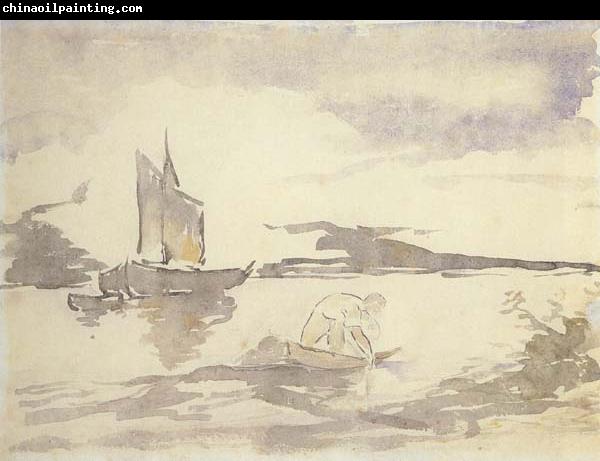 Edouard Manet La Peche (mk40)