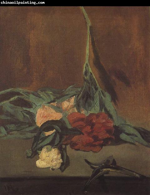 Edouard Manet Vase of Peonise on a Pedestal (mk40)