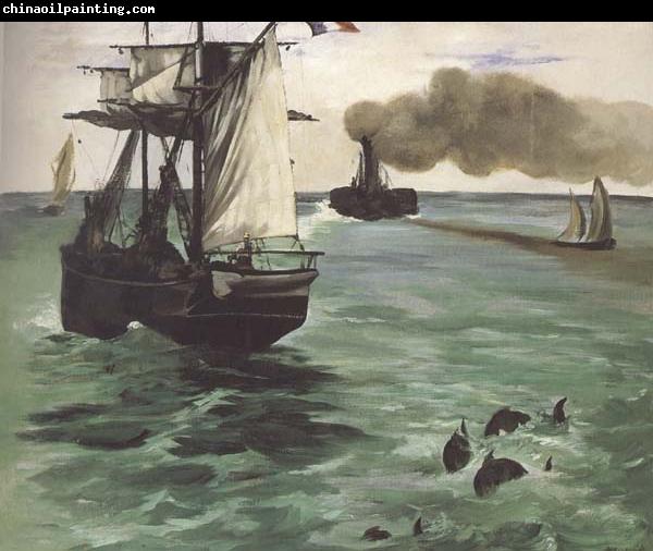 Edouard Manet Les marsouins,marins (mk40)