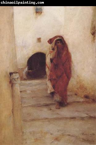 Emile Pinchart Dans la casbah de Tunis (mk32)