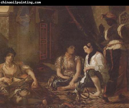 Eugene Delacroix Femmes d'Alger dans leur appartement (mk32)