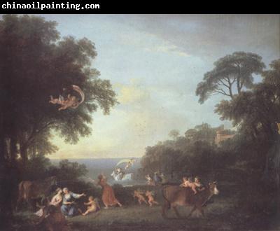 Francesco Zuccarelli Landscape with the Rape of Europa (nn03)