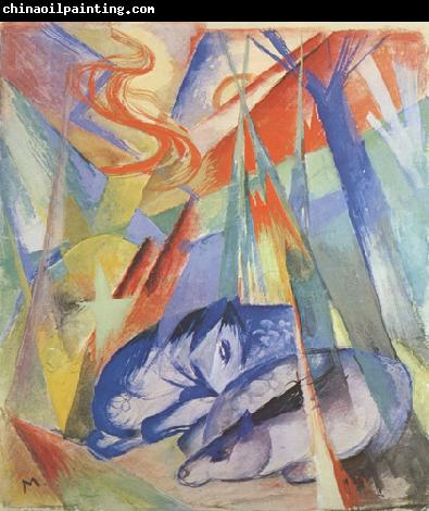 Franz Marc Sleeping Animals (mk34)