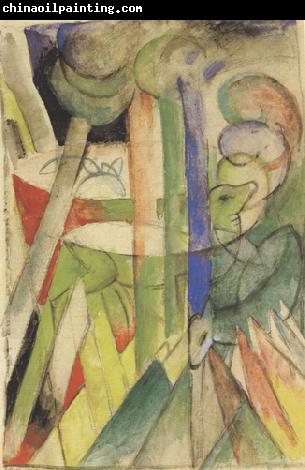 Franz Marc Mountain Goats (mk34)