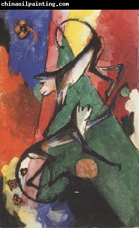 Franz Marc Monkeys (mk34)