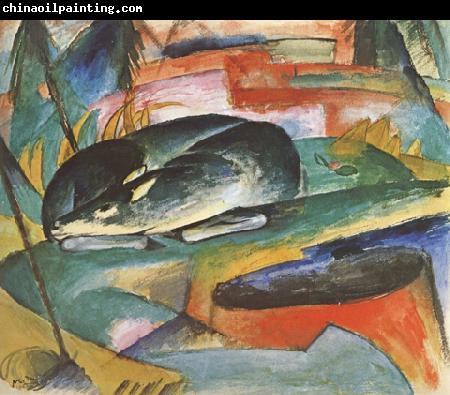 Franz Marc Sleeping Deer (mk34)