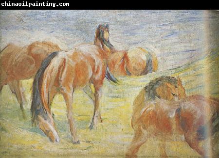 Franz Marc Graing Horses i (mk34)