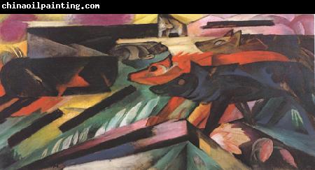 Franz Marc The Wolves (mk34)