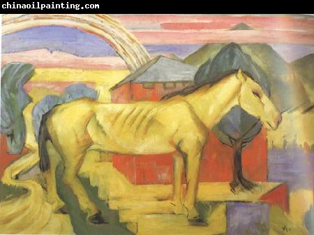 Franz Marc Long Yellow Horse (mk34)