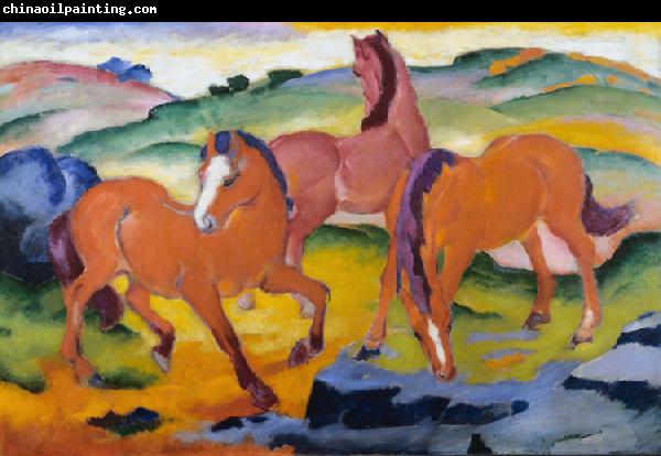 Franz Marc Grazing Horses iv (mk34)